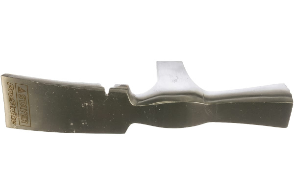 Молоток-кирочка STAYER STRIKE Professional КАМЕНЩИКА 600г цельнометаллический 20165