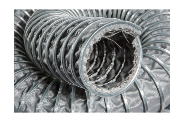 Гибкий негорючий воздуховод (75 мм; 2.5 м) JET SCS.300.75.2