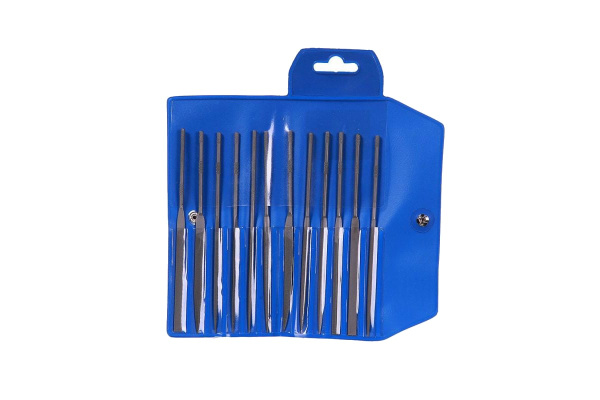 Набор из 12-ти надфилей (L=140 мм, зернистость 2) AJAX 286213921420