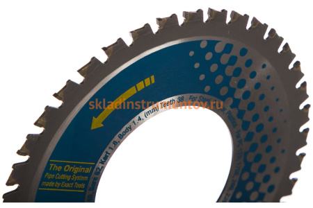 Диск ТСТ Z140 для труборезов Pipecut (140х62 мм) Exact 70104860