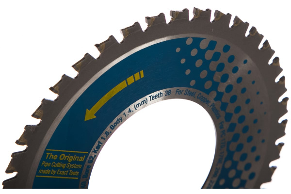 Диск ТСТ Z140 для труборезов Pipecut (140х62 мм) Exact 70104860 Диск ТСТ Z140 для труборезов Pipecut (140х62 мм) Exact 70104860