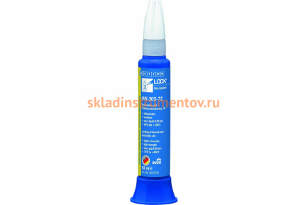 Фиксатор резьбы и распорных болтов Weicon AN 302-72 50 мл красный wcn30272150