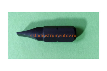 Торцевая вставка (бита) 1/4", Slotted, 6х1.0мм, 25мм KING TONY 102506S1