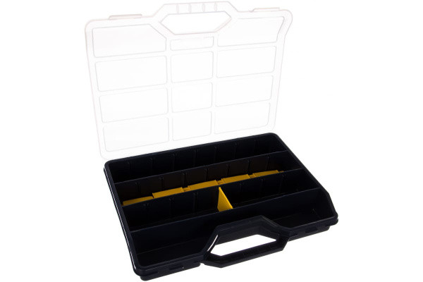 Чемодан для инструментов 312x238x51мм, регулируемый размер ячеек Tayg 145001