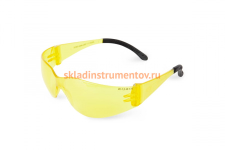Защитные очки открытого типа Jeta Safety янтарные линзы из поликарбоната, JSG511-Y