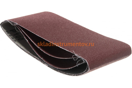 Лента шлифовальная (3 шт; 76х457 мм; Р100) REDVERG 6624242