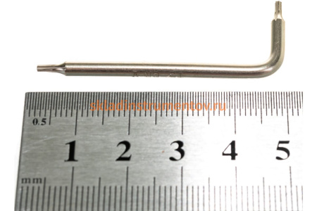 Набор ключей имбусовых Зубр "Эксперт" Мини для точных работ Cr-V TORX Т5-Т20 с отверстием для защищенного крепежа 8 шт. 27477-H8