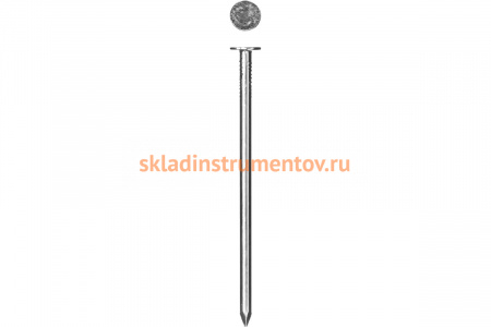 Гвозди с большой потайной головкой Зубр оцинкованные, 120 х 4.2 мм, 5 кг 305090-42-120