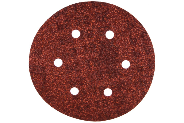 Круг шлифовальный на липучке для обработки дерева (150 мм; Р60; 6 отверстий) KLINGSPOR 270346
