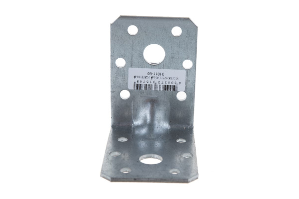 Крепежный усиленный уголок ЗУБР УКУ-2.5 45х60х60 х 2.5мм 31011-60