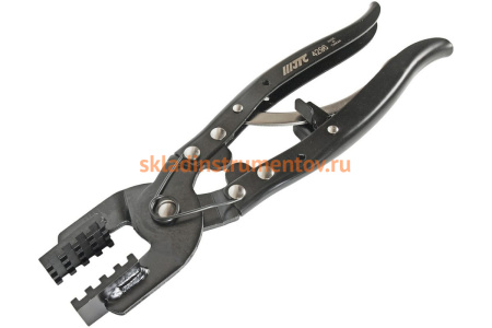 Съемник хомутов с фиксатором клещи захват 22-55мм, 243мм JTC-4296