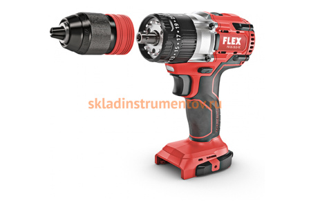 Двухскоростной аккумуляторный ударный дрель-шуруповерт FLEX PD 2G 18.0-EC C 491233