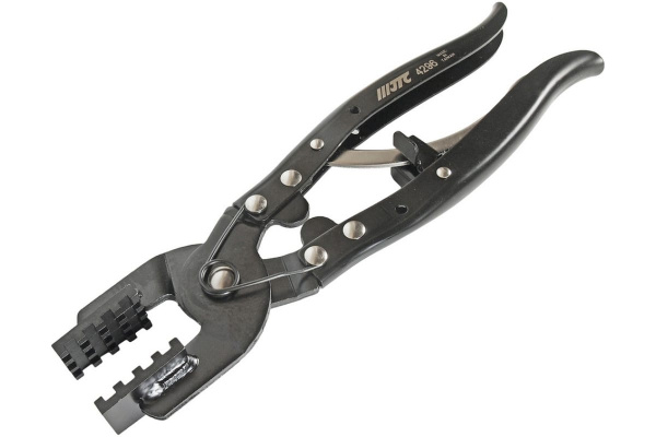 Съемник хомутов с фиксатором клещи захват 22-55мм, 243мм JTC-4296