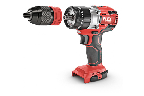 Двухскоростной аккумуляторный ударный дрель-шуруповерт FLEX PD 2G 18.0-EC C 491233