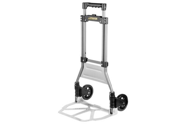 Хозяйственная раскладная тележка STAYER EXPERT максимальная нагрузка 90кг 38755-90 Хозяйственная раскладная тележка STAYER EXPERT максимальная нагрузка 90кг 38755-90
