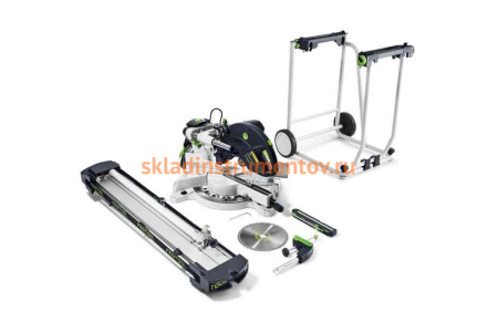 Торцовочная пила с механизмом протяжки Festool KS 120 REB-Set-UG 575313