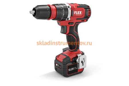 Беспроводная дрель-шуруповерт FLEX PD 2G 10.8-EC/6.0 Set 462772
