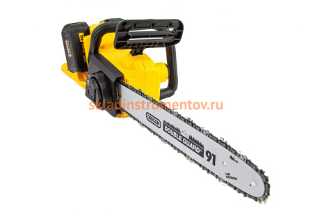 Бесщеточная цепная аккумуляторная пила DENZEL RCS400-36 58610