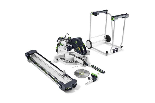 Торцовочная пила с механизмом протяжки Festool KS 120 REB-Set-UG 575313
