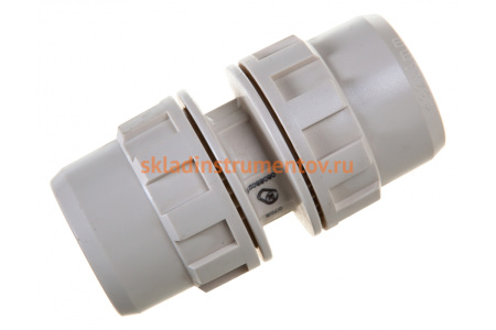 Соединитель "ШиреФит" (32 мм) для трубопровода Зубр 51490-32