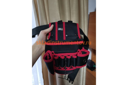 Поясная сумка монтажника без ремня КВТ C-14 78268