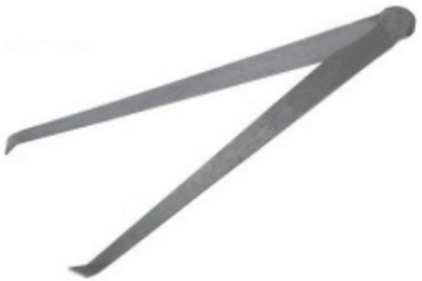 Кронциркуль для внутренних измерений 250мм GRIFF 017033