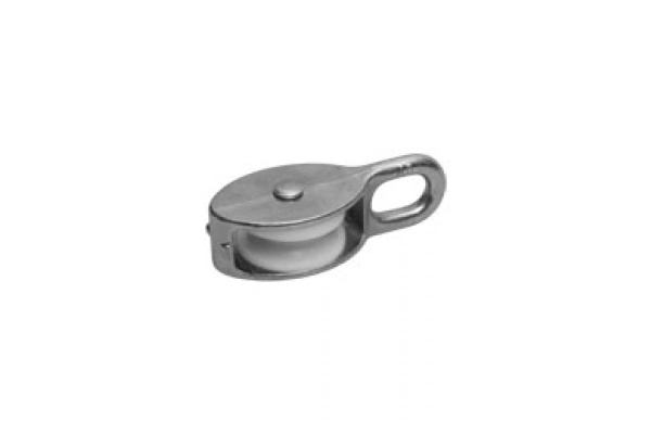 Блок одинарный с пластиковым роликом (6х20 мм; ТФ6) Зубр 4-304586-20