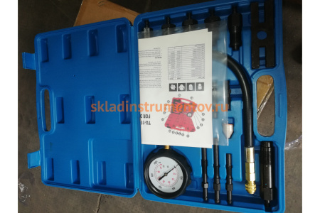 Дизельный компрессометр 0-1000PSI и 0-70атм с адаптерами для всех дизелей в мире AE&T TA-G1011