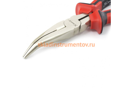 Длинногубцы NICKEL 200 мм изогнутые MATRIX 17424 Длинногубцы NICKEL 200 мм изогнутые MATRIX 17424