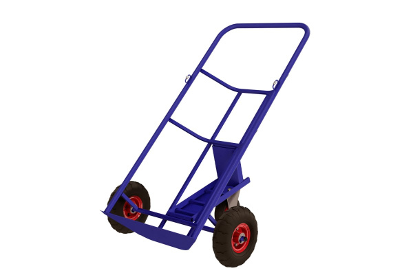 Тележка для бочек RUSKLAD КБ 2 с пневматическими колёсами Тележка для бочек RUSKLAD КБ 2 с пневматическими колёсами