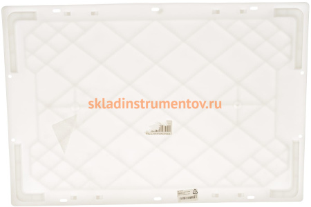 Крышка для конусообразных ящиков Тара.ру 600х400, белая, морозостойкая 00494 Крышка для конусообразных ящиков Тара.ру 600х400, белая, морозостойкая 00494