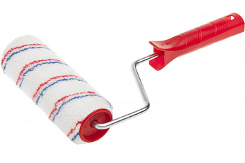 Малярный валик Зубр ГИРПАИНТ 48, 180 мм, d=48 мм, ворс 12 мм, ручка d=8 мм, 03511-18_z03