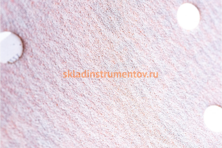 Круг шлифовальный на липучке для обработки красок, лаков и шпаклевок (150 мм; Р100; 6 отверстий) KLINGSPOR 301221