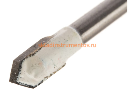 Сверло по стеклу и кафелю Профи-Y (4х70 мм) ПРАКТИКА 775-075