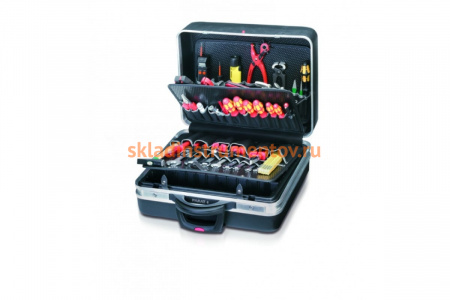 Чемодан пластиковый (360х470х210 мм) на колесиках PARAT PA-489500171