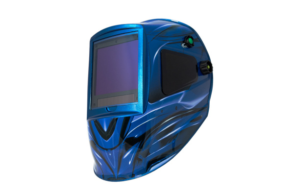 Маска сварщика FOXWELD КОРУНД МЕГА синяя, ф-р MEGA LED 2 7188