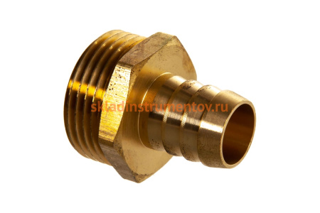 Штуцер для шланга 1" х 19 мм QUATTRO ELEMENTI 771-862