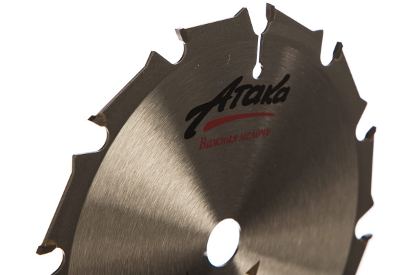 Диск пильный по газобетону, строительному дереву (160х16 мм; 12T; б/рез) АТАКА 7088850