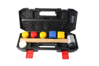 Рихтовочный молоток с набором насадок ROCKFORCE RF-616S