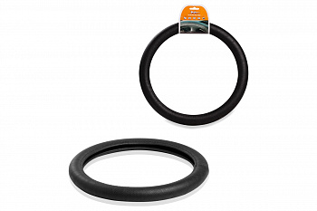 Оплетка на руль Airline перфорированная кожа, черная, 37-39 см М AWC-RS-11M