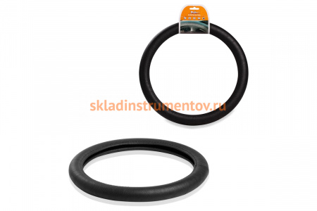 Оплетка на руль Airline перфорированная кожа, черная, 37-39 см М AWC-RS-11M