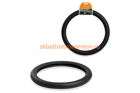 Оплетка на руль Airline перфорированная кожа, черная, 37-39 см М AWC-RS-11M