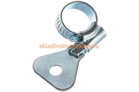 Металлические, червячные хомуты СИБРТЕХ 10-16мм, ширина 10мм, W1, с металлическим ключом, 2шт 476487