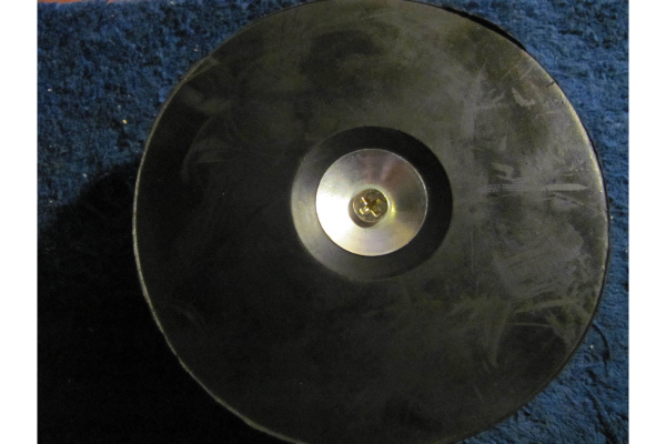 Насадка резиновая с прижимной шайбой под шлифовальные круги (125 мм; 8 мм) для дрелей Тевтон 3579-125