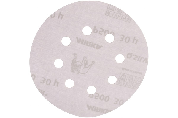 Круг шлифовальный Q.SILVER (100 шт; 125 мм; 8 отв; P500) MIRKA 3661609951