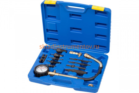 Дизельный компрессометр с комплектом адаптеров МАСТАК 120-11070C