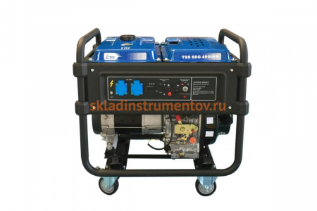 Портативный дизельный генератор ТСС SDG 4500EH