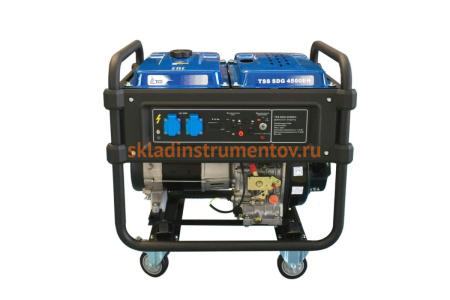 Портативный дизельный генератор ТСС SDG 4500EH