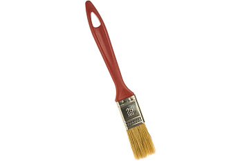 Плоская кисть STAYER UNIVERSAL-MASTER натуральная щетина, пластмассовая ручка, 25мм 0107-25_z01