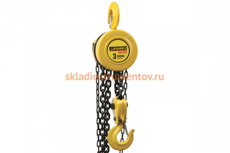 Цепная таль PROLift шестеренная Stayer Profi 4308-3 3т / 3м 4308-3_z01